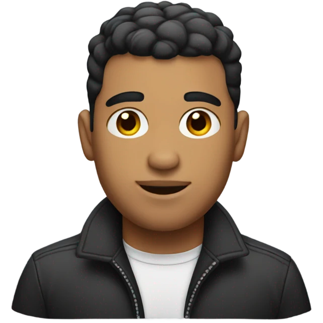 Latino man with fade  emoji