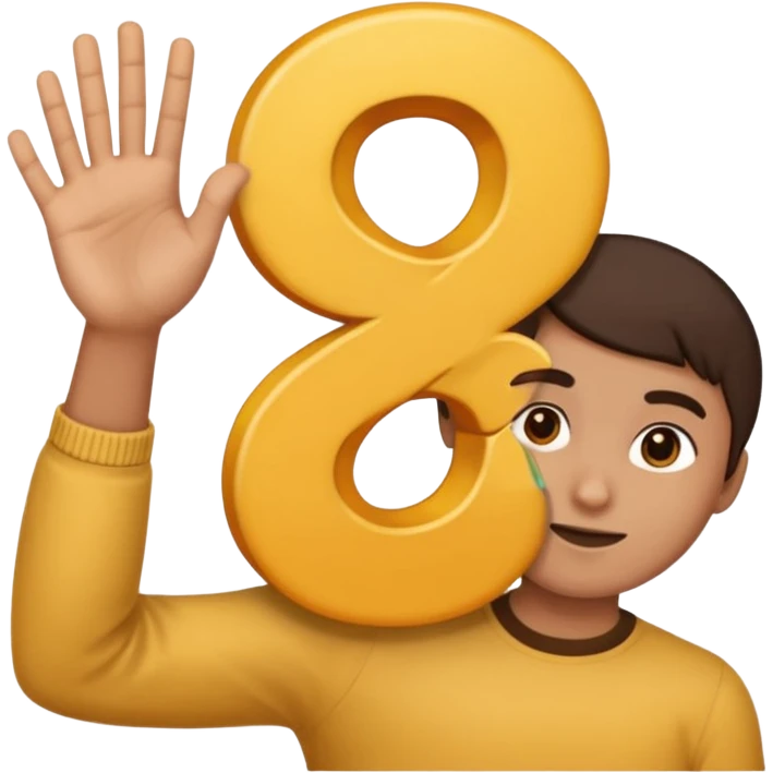 replace the ice cream with the numbers 6 and 7 holding his hands doing this emoji 🫴 and the left is the same emoji but flipped sideways then make the emojis 6️⃣7️⃣ go in each so six gos in the left hand and seven goes in the right hand now make the last picture have a 7 in the right hand emoji