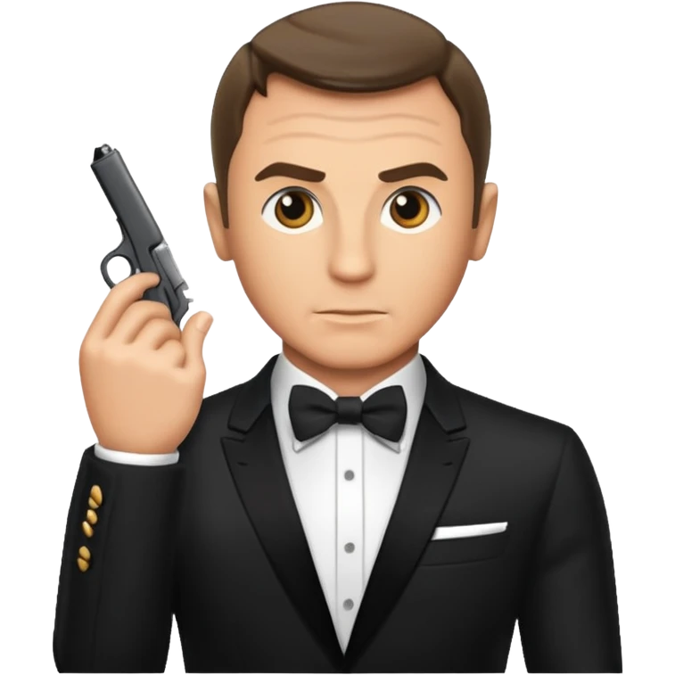 James bond emoji