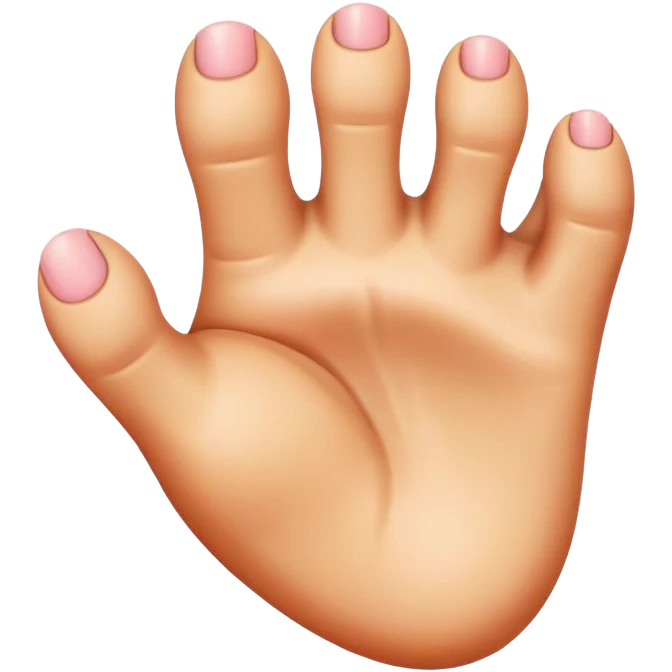 big toe emoji