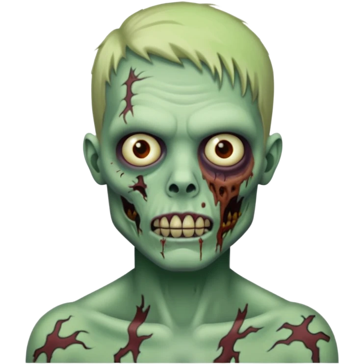 zombie with tattoos emoji