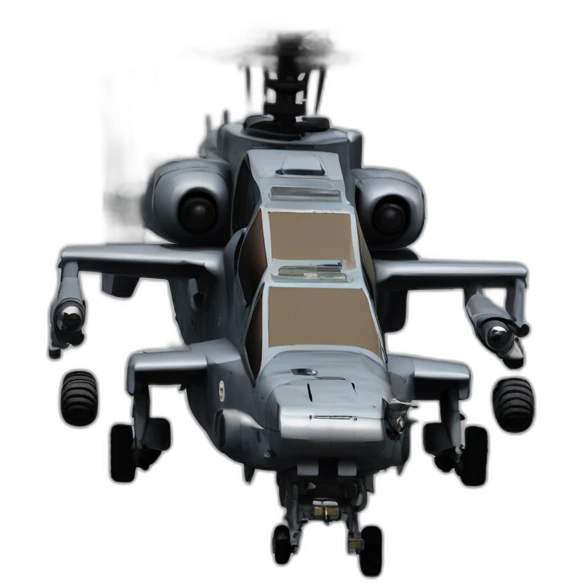 Ah-64GX Apache Warchief with shark paint emoji