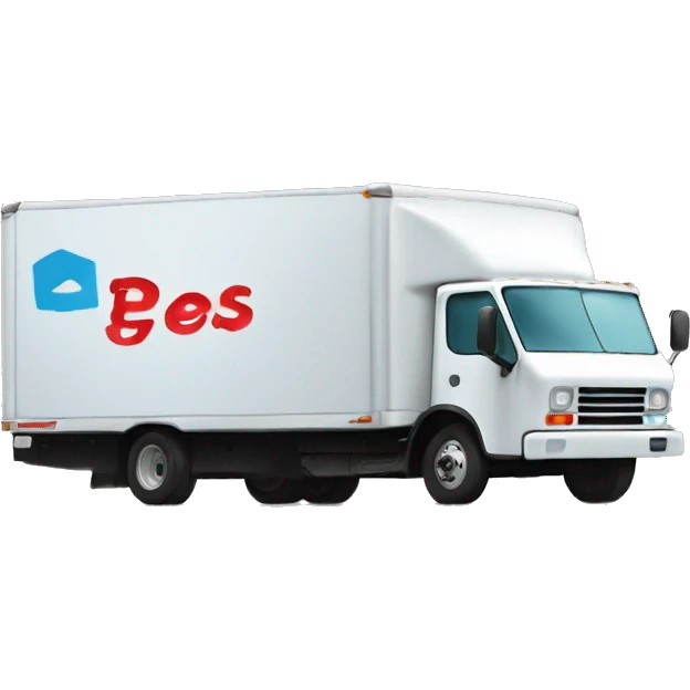 Box truck with “PGS” on the side emoji