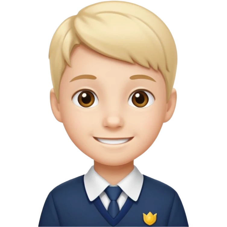 kid student School uniform emoji