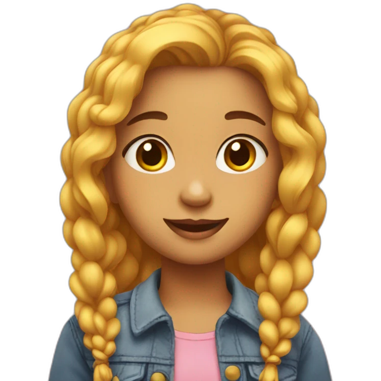 cute-sweet-girl emoji