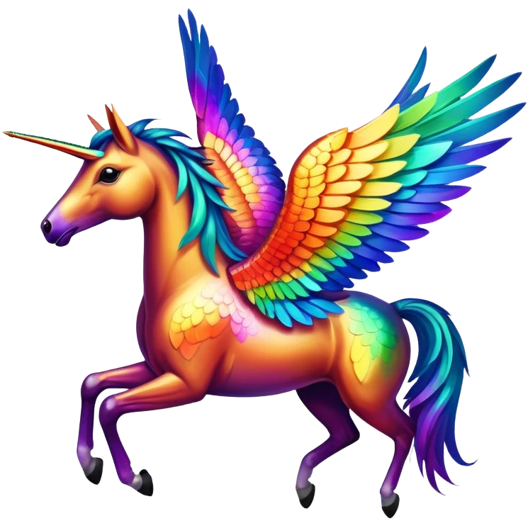 Hummingbird on a horse ￼ emoji