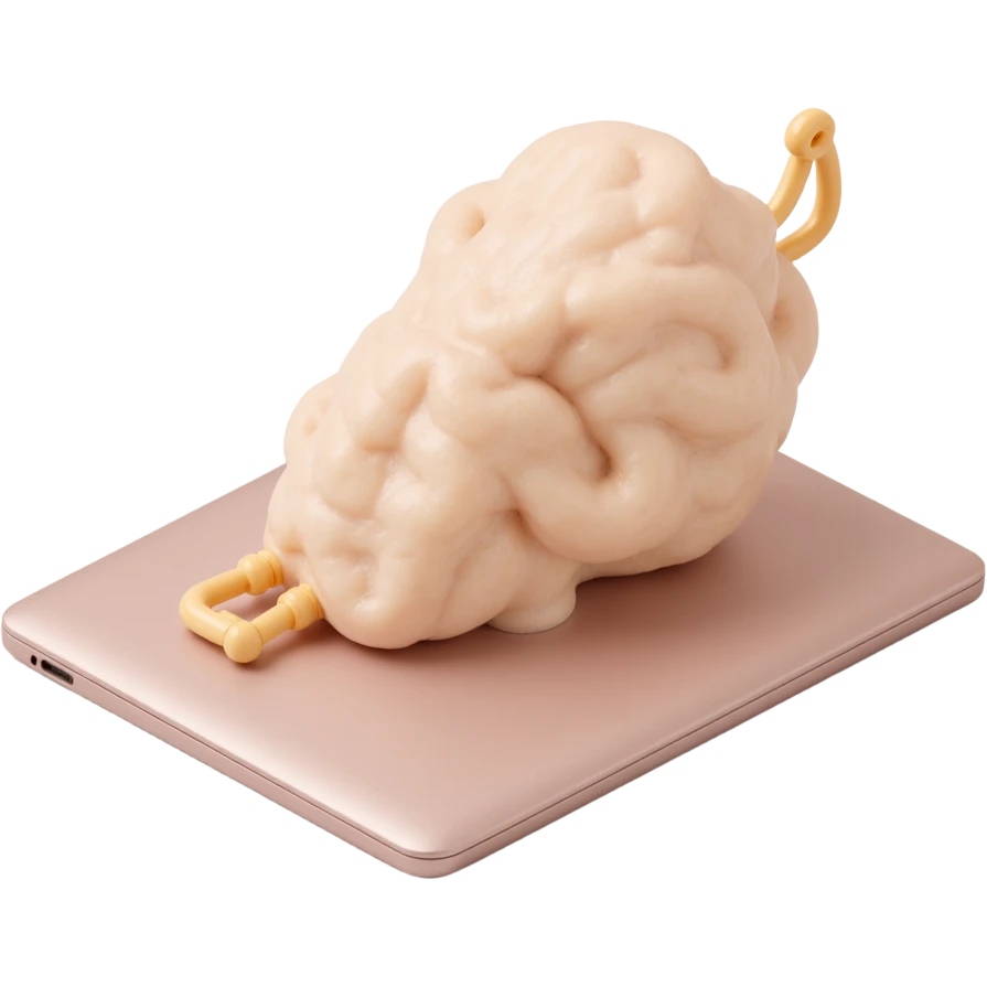 champagne macbook emoji