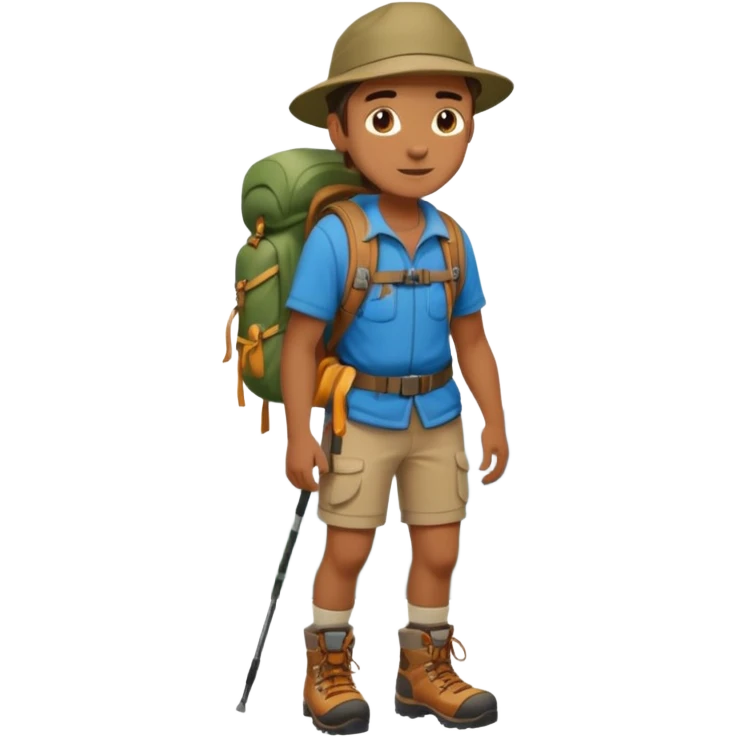Mountain Camper. emoji