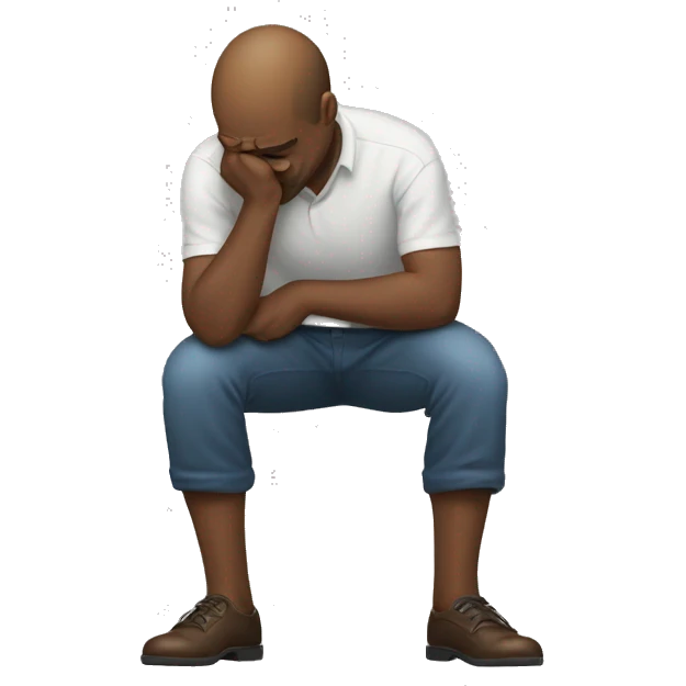 hunched back man emoji