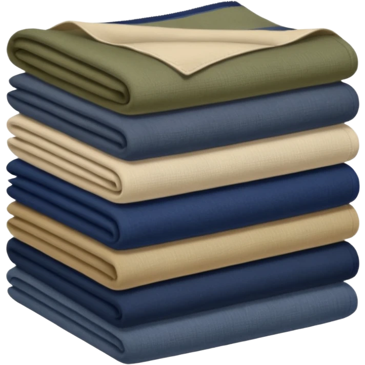 fabrics grey navy olive beige emoji