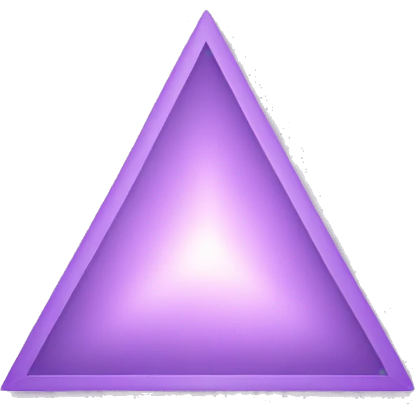 light purple triangle emoji