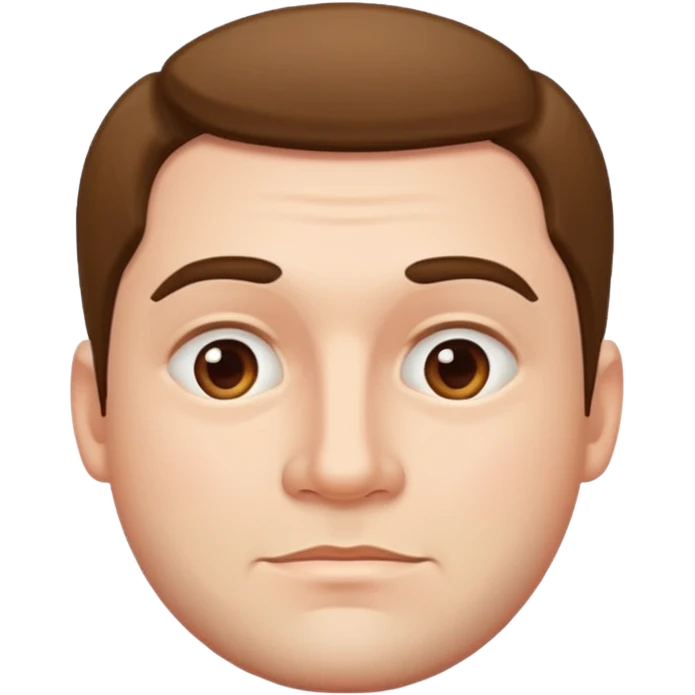 Guy with a huge chin emoji