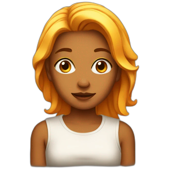 amber emoji