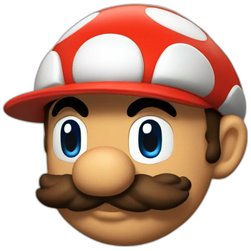 Mario qui fait dodo emoji
