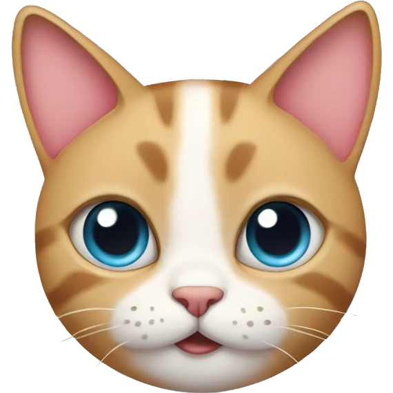 Cat w hearts in eyes emoji