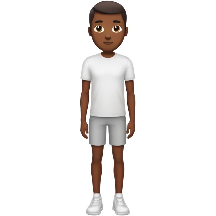 Black man with skinny legs emoji