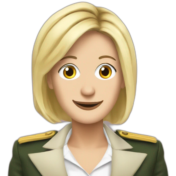 Marine Lepen Presidente emoji