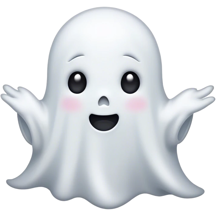 cute ghost emoji