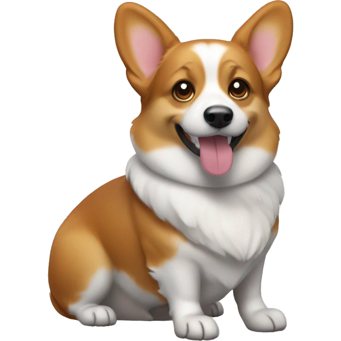 Corgi dog emoji