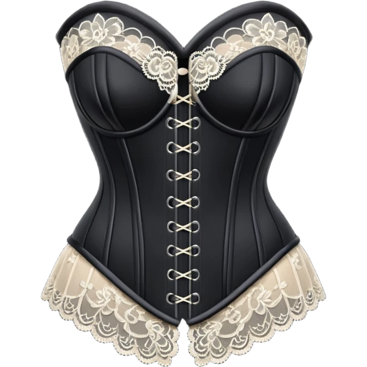 Black corset emoji