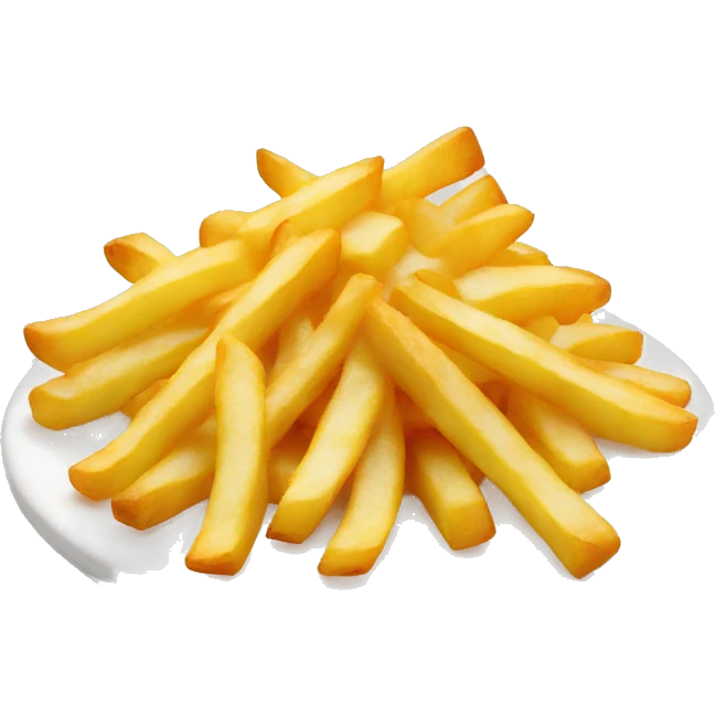 Frites avec sauce au fromage emoji