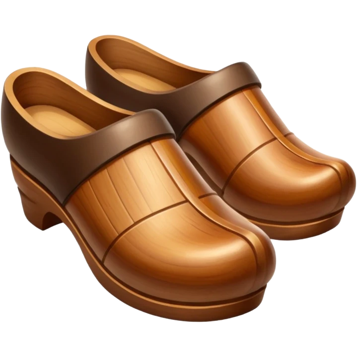 Wooden shoes emoji