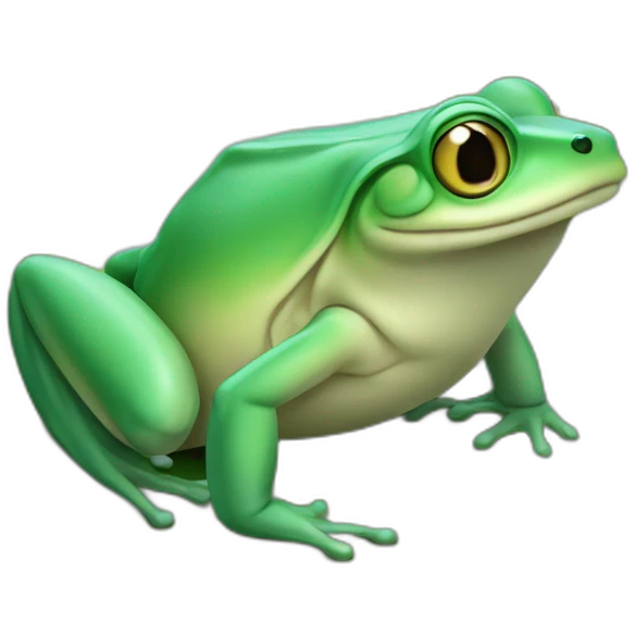 Saturne grenouille emoji