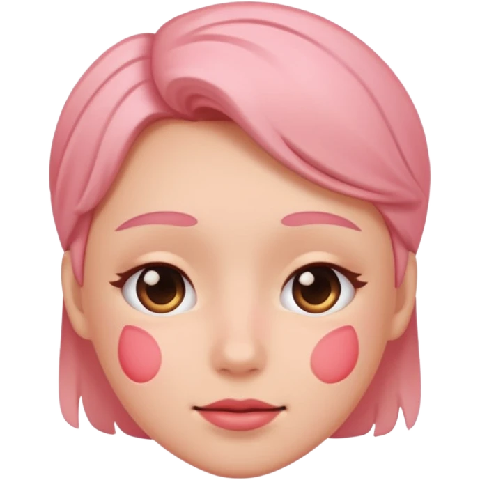 Blushing really hard ￼ emoji