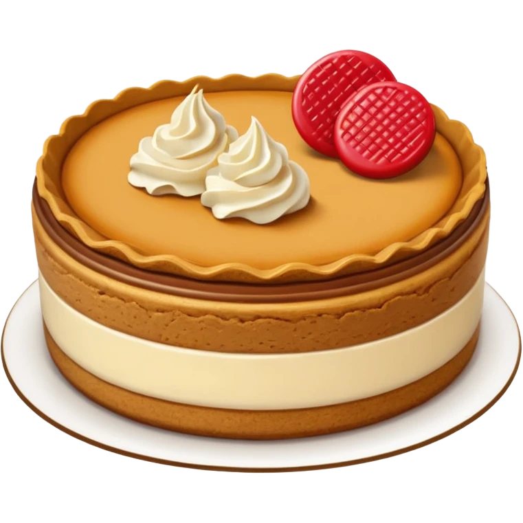 biscoff cheesecake emoji