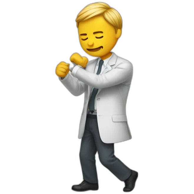 Un dab emoji