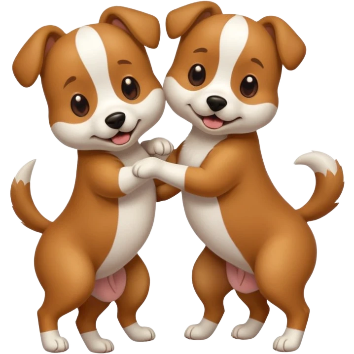 Dogs humping emoji