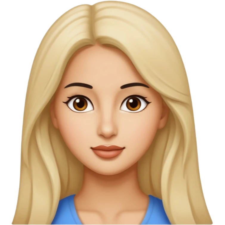 pretty genmoji that looks like Katrina Kaif emoji