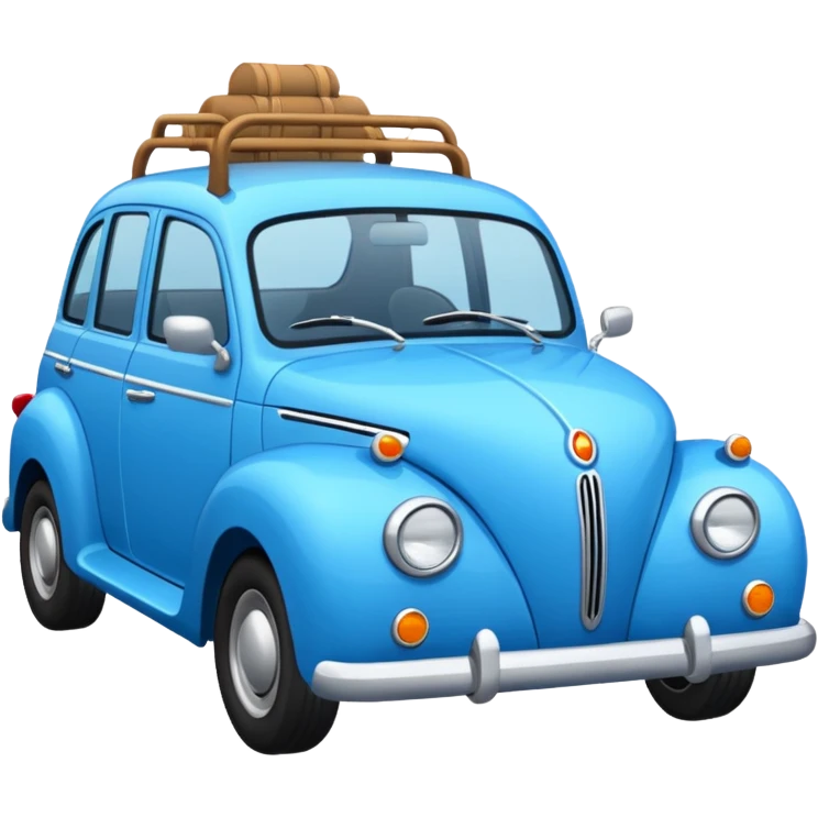 blue Indian car emoji