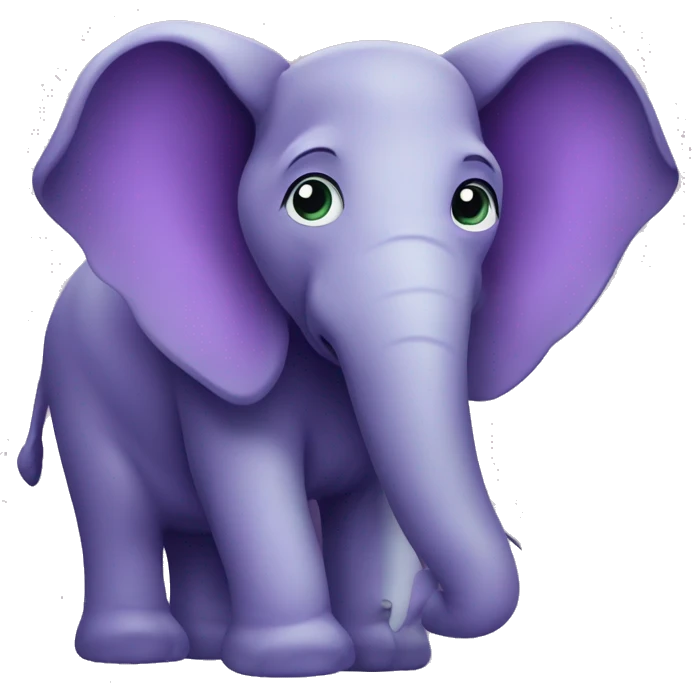elefante roxo emoji