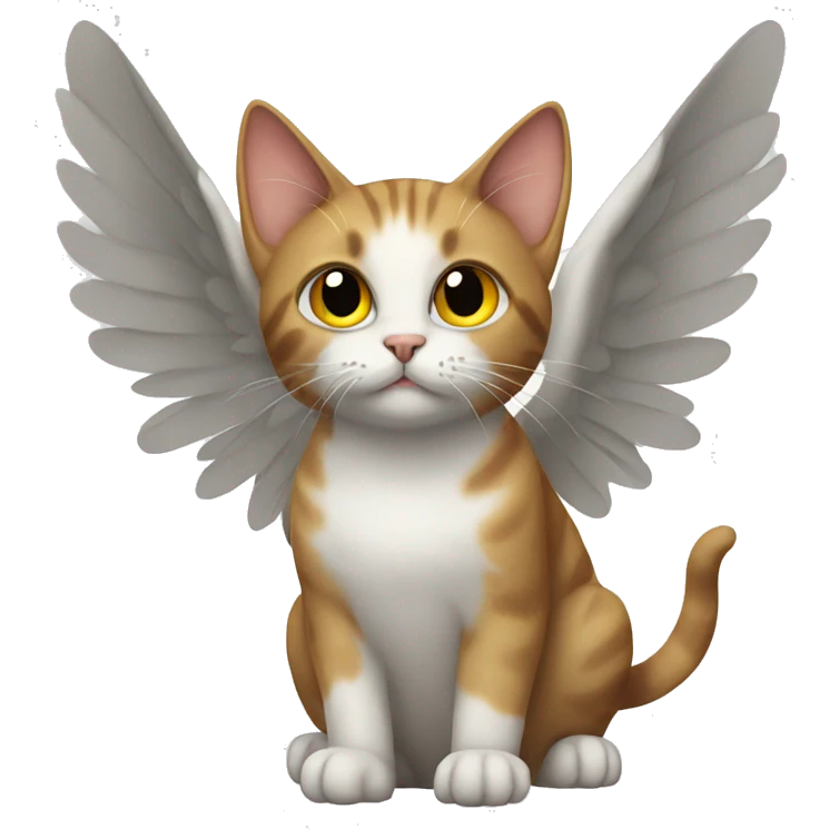 Cat with wings emoji