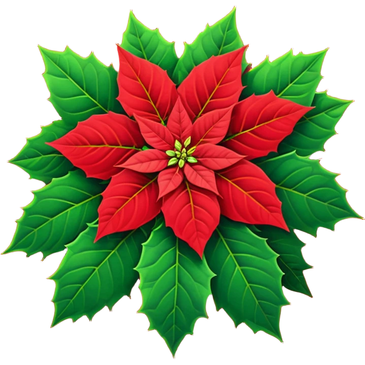 poinsettia emoji