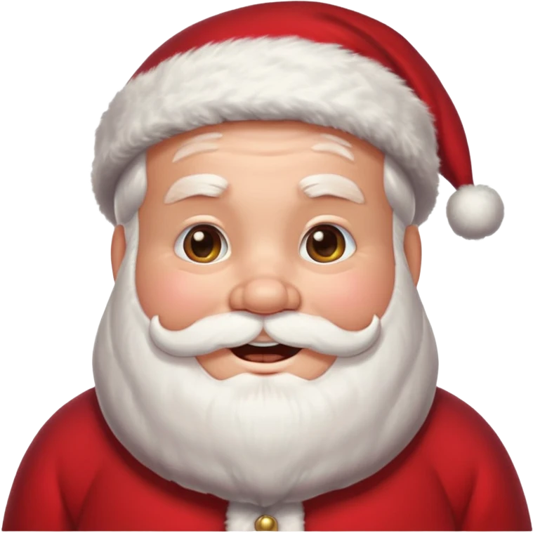 papai noel fofinho emoji