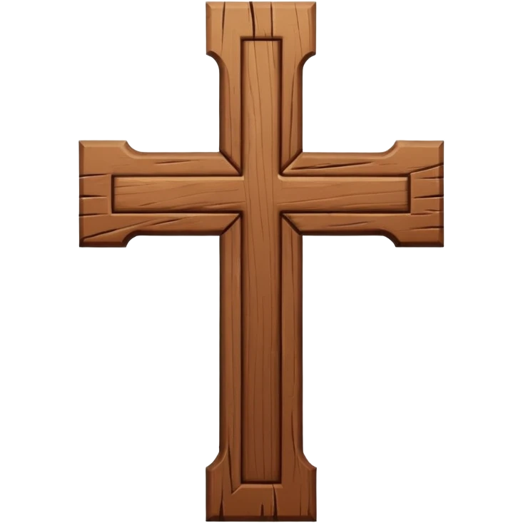 Juste la croix catholique  emoji