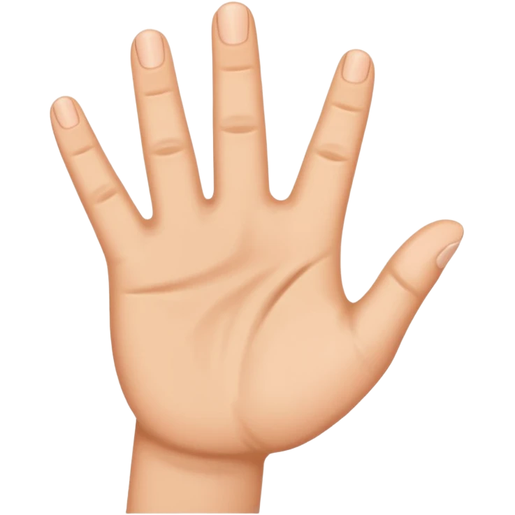 Thumb half high  emoji