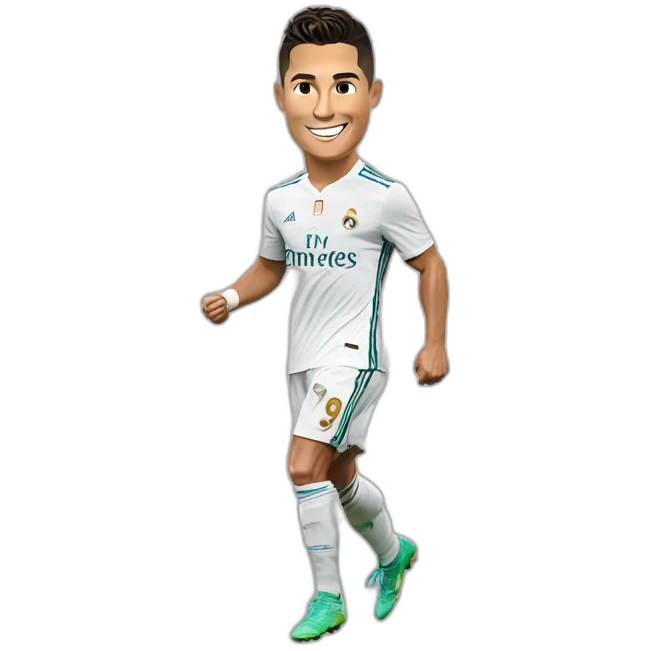 happy cristiano ronaldo emoji