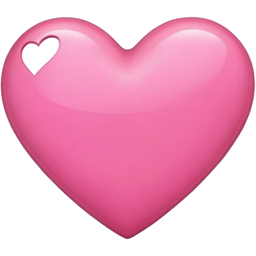pink heart  emoji