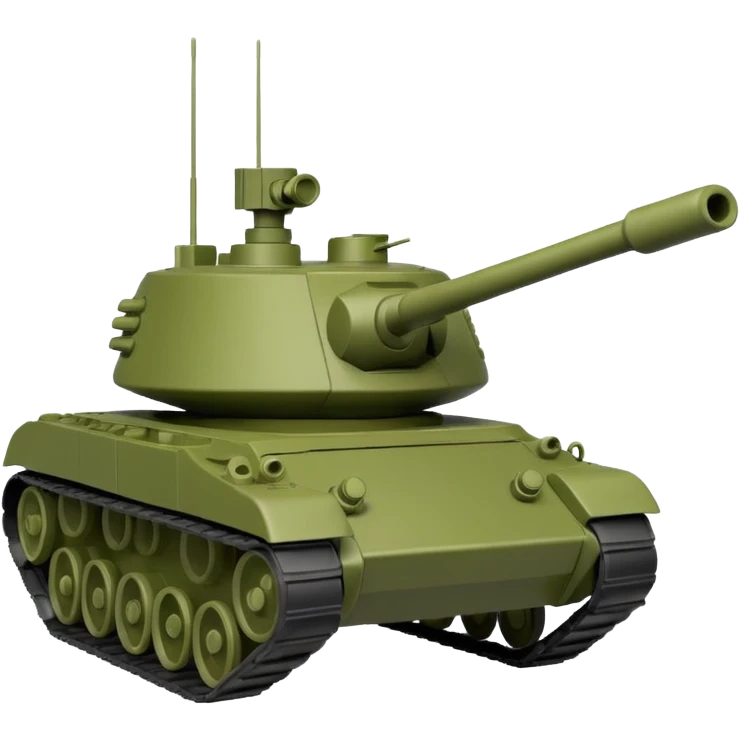 green toy soldier tank emoji