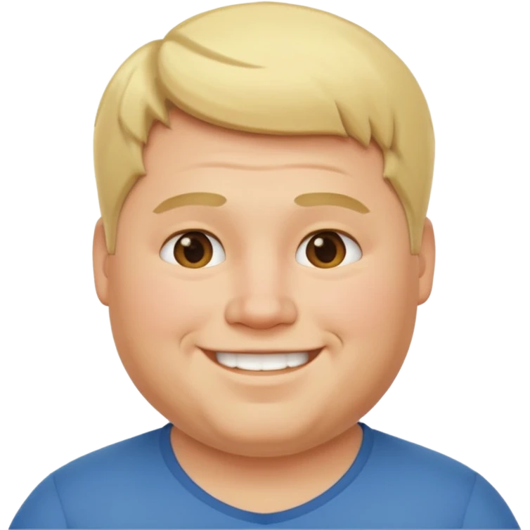 fais le blond gros sans muscle emoji
