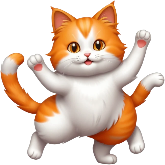 Chat qui danse  emoji