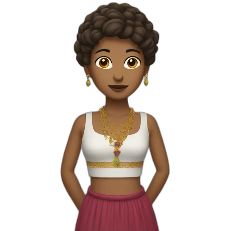 Gitana emoji