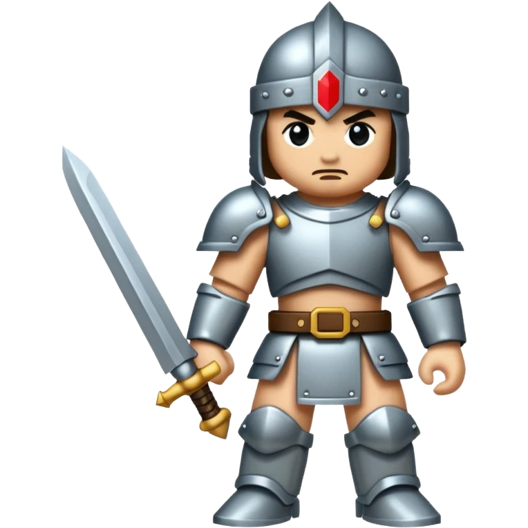 8-bit warrior emoji