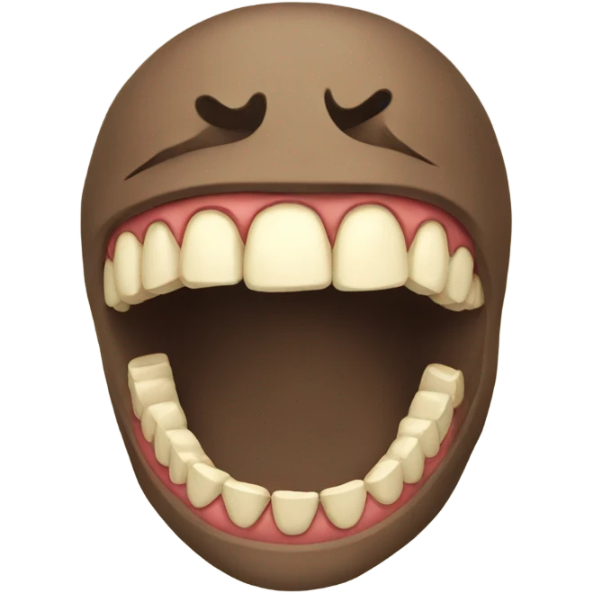 Jaw emoji