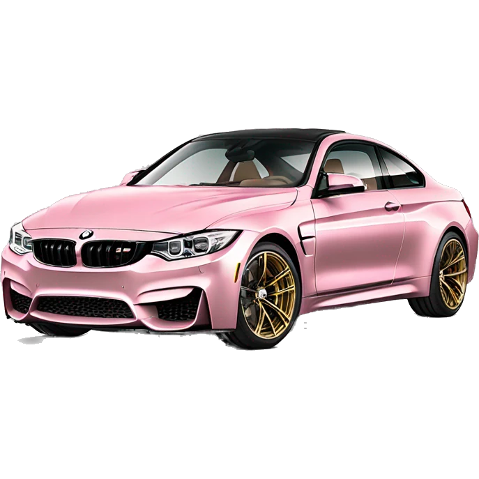 Pastel Pink 2019 BMW M4 emoji