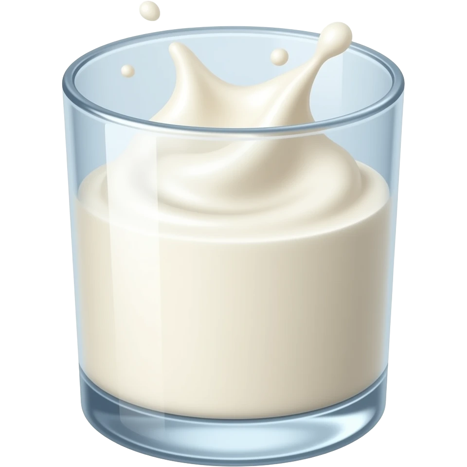 cream milk emoji