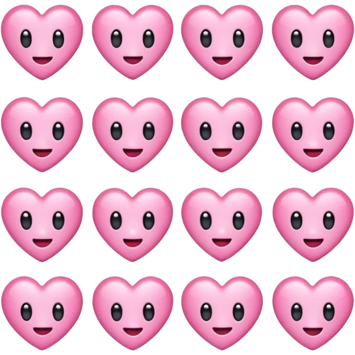 Pink emojis emoji